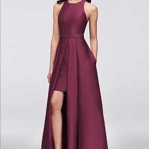 David’s Bridal Mikado Walkthrough Ball Gown